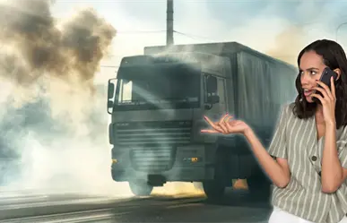 Así puedes denunciar un transporte de carga contaminante en Nuevo León