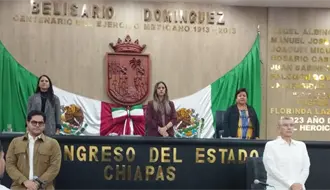 Chiapas continuará trabajando con el Gobierno de México en temas de seguridad, informan diputados