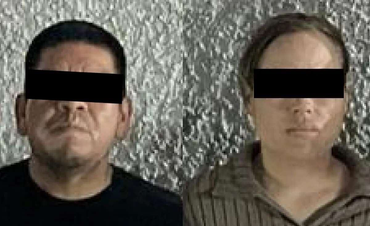 Las autoridades detuvieron a Miguel “N”, alias El Kamala de 40 años, y Juana “N”, de 37. Foto: Gobierno de Santiago