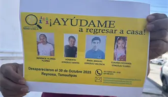 Encuentran restos de familia desaparecida en Reynosa; hay detenidos
