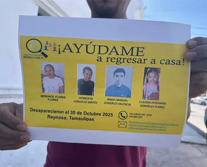 Encuentran restos de familia desaparecida en Reynosa; hay detenidos