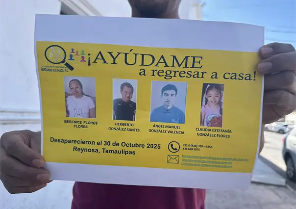 Encuentran restos de familia desaparecida en Reynosa; hay detenidos