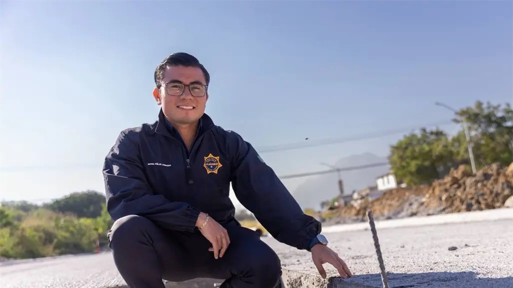 Félix Arratia inicia segunda fase de pavimentación en la avenida Acueducto en Juárez