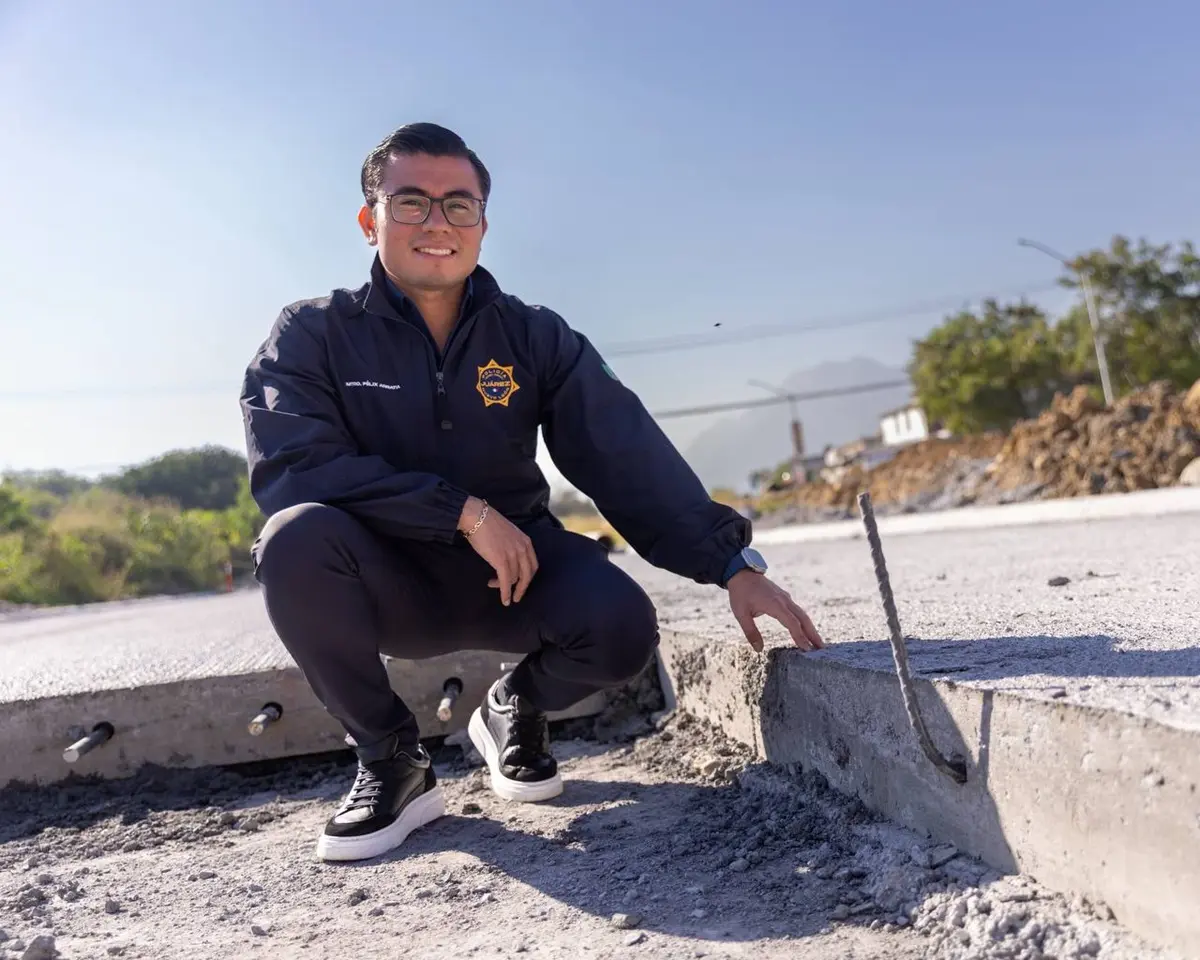 El alcalde de Juárez, Félix Arratia, anunció nuevas intervenciones en diferentes vialidades para 2026. Foto: Gobierno de Juárez