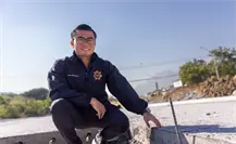 Félix Arratia inicia segunda fase de pavimentación en la avenida Acueducto en Juárez Félix Arratia inicia segunda fase de pavimentación en la avenida Acueducto en Juárez