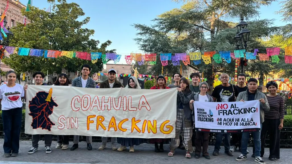 Coahuila: ¿Qué es el fracking? Organizaciones en Saltillo se pronuncian en su contra