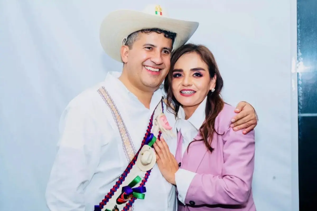 Grecia Itzel Quiroz, esposa de Carlos Manzo, será la nueva alcaldesa sustituta de Uruapan. Foto: FB Grecia Quiroz