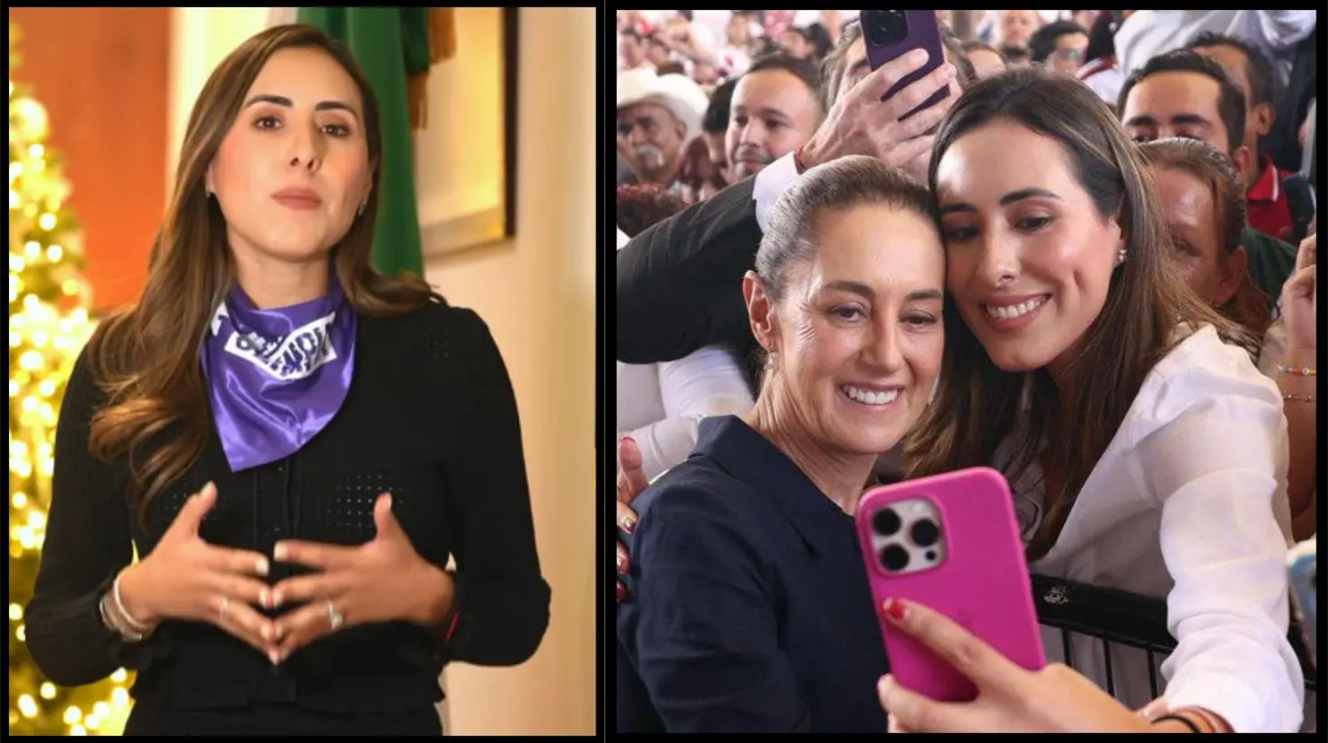 La senadora Cecilia Guadiana se solidarizó con la presidenta Claudia Sheinbaum. (Fotografía: Cecilia Guadiana)