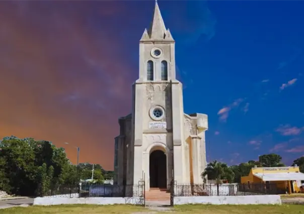 ¿Una iglesia neógotica a 30 minutos de Mérida? Conoce la iglesia de San Juan Bautista 