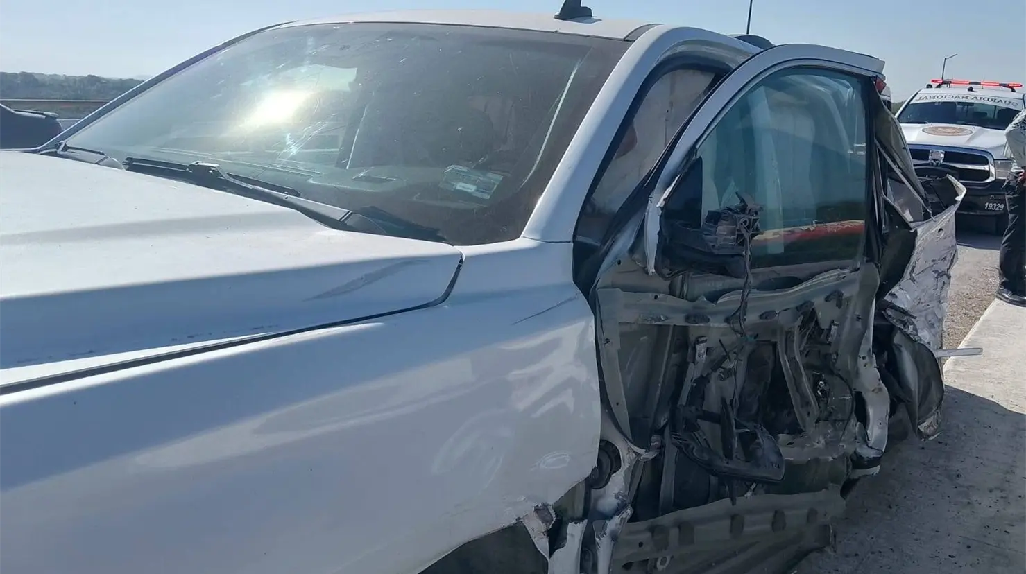 Le chocaron a la presidenta de Soto La Marina. FOTO | El Redactor de Soto La Marina