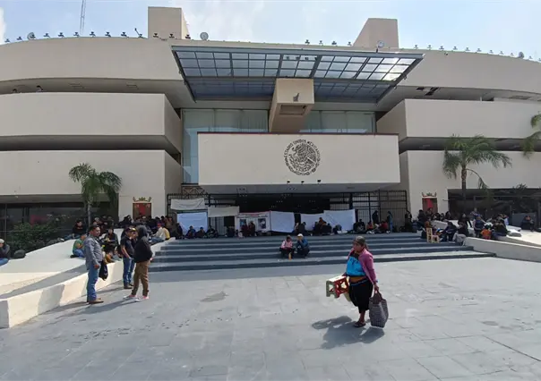 Indígenas desplazados en Chiapas exigen solución con protesta