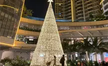 Tradición binacional: Laredo y Monterrey se unen para el encendido del pino 2025