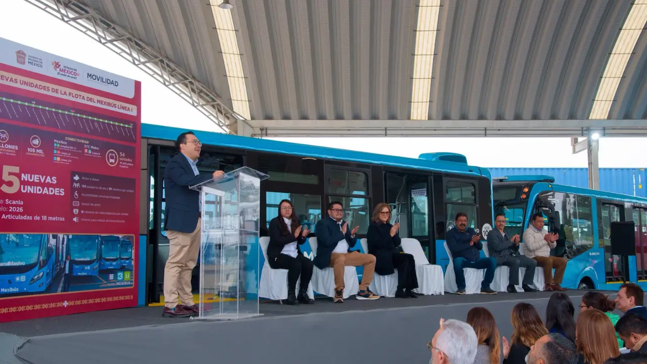 Incorporación de nuevas unidades del Mexibús.  | Foto: FB (Mexibús L1)