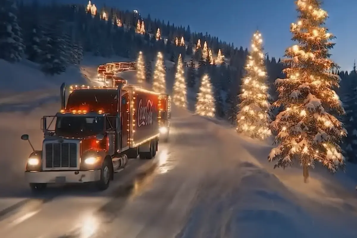 Navidad Coca-Cola: ¿cuántos comerciales hicieron con IA?. Foto: Captura de pantalla YT @Coca-Cola