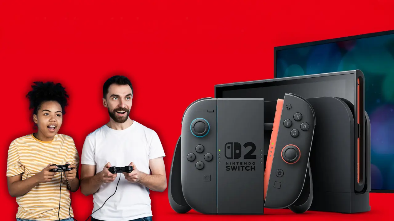 En Amazon México, el Nintendo Switch 2 en su versión Bundle con el Mario Kart tiene un precio en tarifa normal de los 14 mil 899 pesos/Foto: Nintendo-Canva