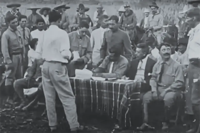 imagen recuadro EL reparto de tierras fue el 6 de agosto de 1913, aunque de manera formal se realizó el 30 de agosto del mismo año | Foto: SICT México