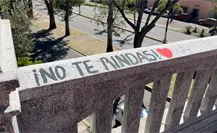 Puente peatonal de Durango que da mensajes de esperanza a quienes lo recorren Puente peatonal de Durango que da mensajes de esperanza a quienes lo recorren
