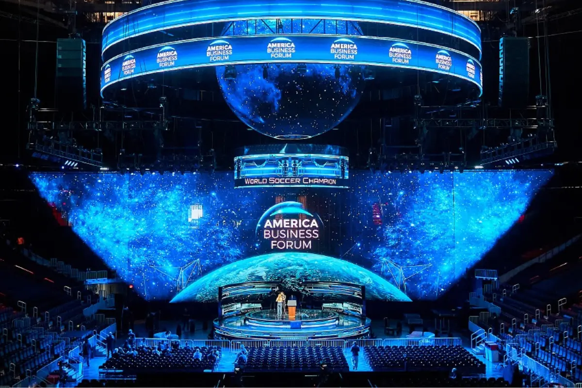 Foro del American Business Forum. Foto: Instagram (@americabusiness)