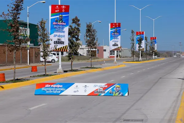 Concluye municipio de Durango segunda etapa de bulevar Río Grande Concluye municipio de Durango segunda etapa de bulevar Río Grande