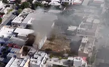 Se registra incendio en exoficina de Casa Cota en el Centro Histórico de La Paz Se registra incendio en exoficina de Casa Cota en el Centro Histórico de La Paz