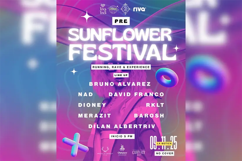 imagen recuadro Lineup del Sunflower Festival 2025. Foto: Ramón Sánchez