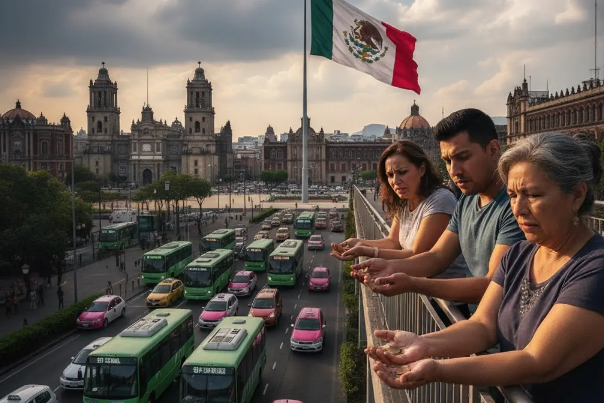 Tarifa transporte público en la CDMX afecta a los chilangos. Foto: IA