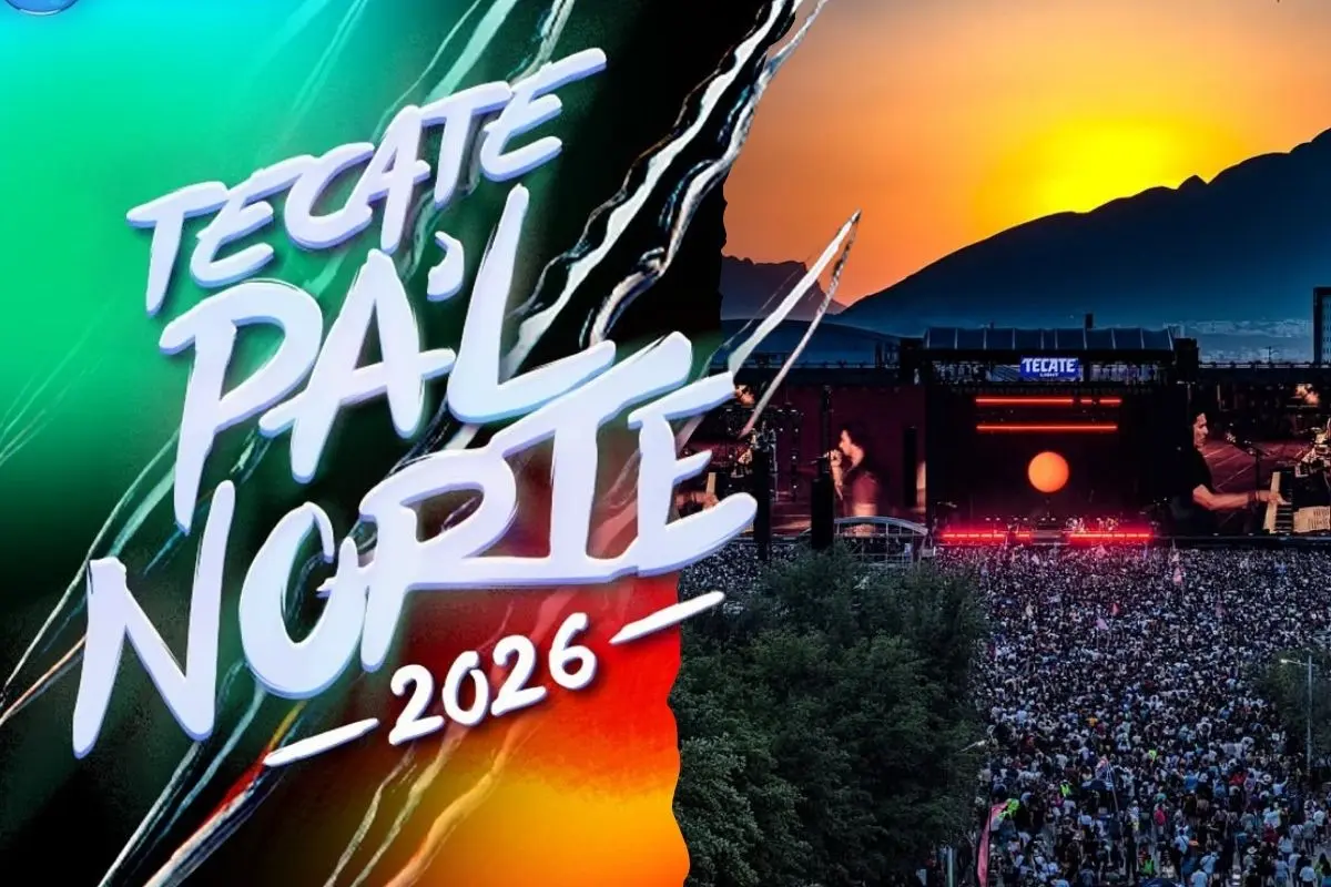 Tecate Pa´l Norte 2026 se celebrará el 27, 28 y 29 de marzo de 2026. FOTO: CANVA/IG: @tecatepalnorte
