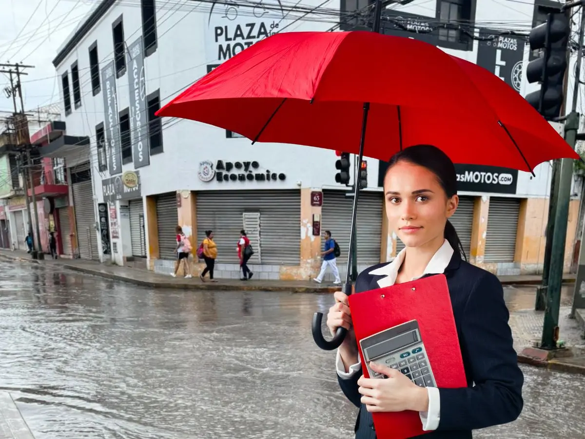 Debido a los efectos de la onda tropical número 40 se prevén lluvias en varias zonas de la región lo que propiciará encharcamientos, por lo que se llama a tener precaución.- Fuente archivo POSTA y Canva