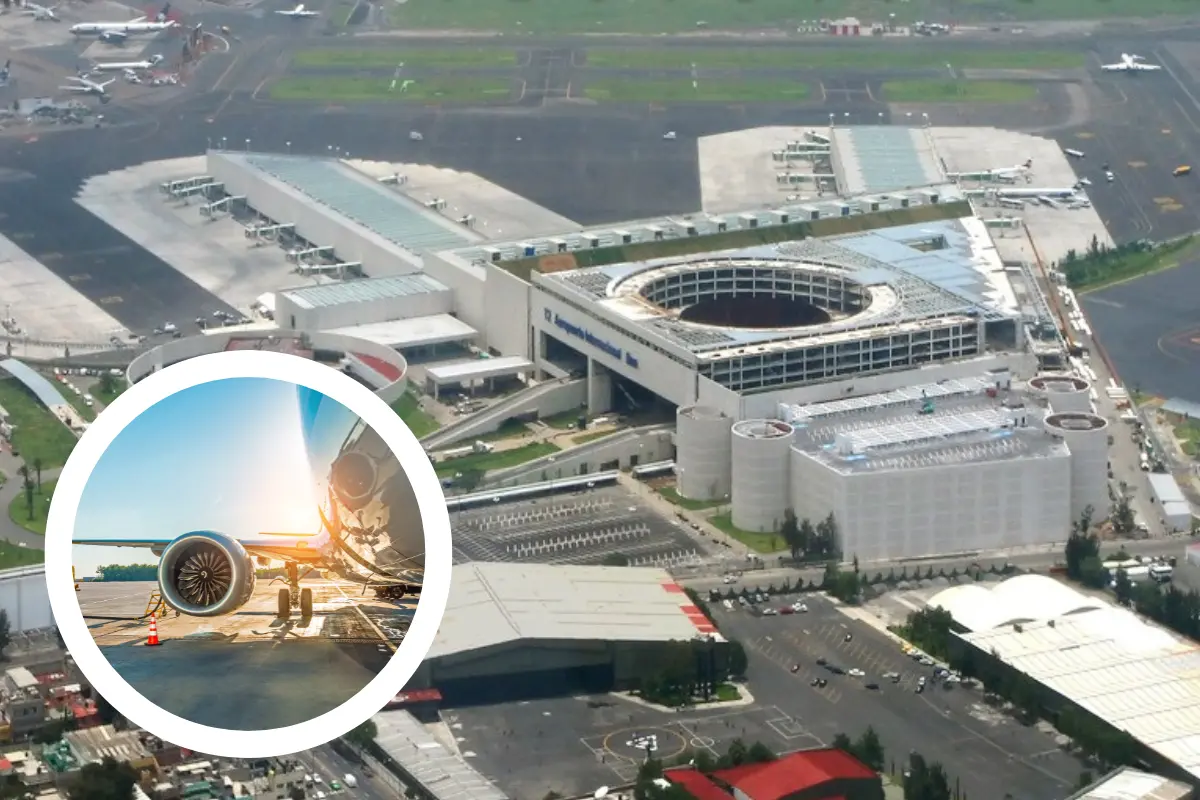 Terminal 1 del AICM tendrá reducción de carriles. Foto: Canva