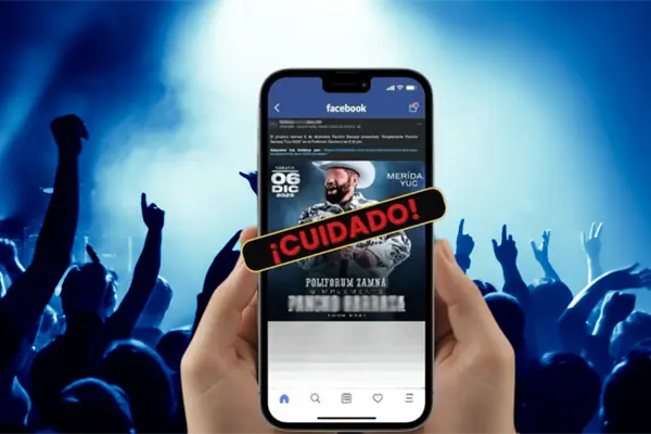 Alertan por fraude en una página que ofrece boletos para un concierto falso de Pancho Barraza en Mérida Alertan por fraude en una página que ofrece boletos para un concierto falso de Pancho Barraza en Mérida