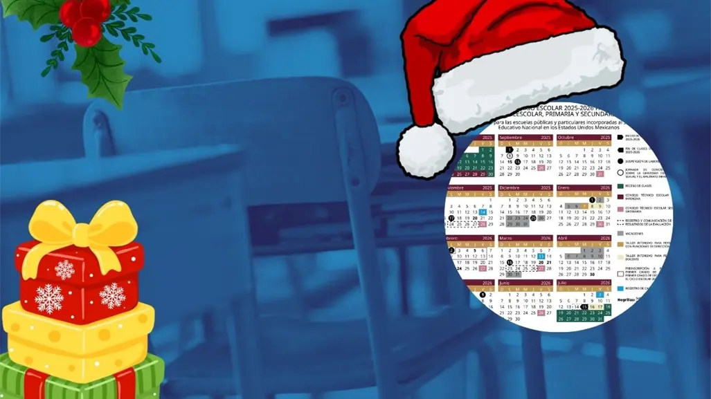 Calendario escolar 2025-2026 en Nuevo León, esta es la fecha de las vacaciones de invierno