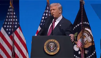 3 puntos claves de Donald Trump en el America Business Forum 2025