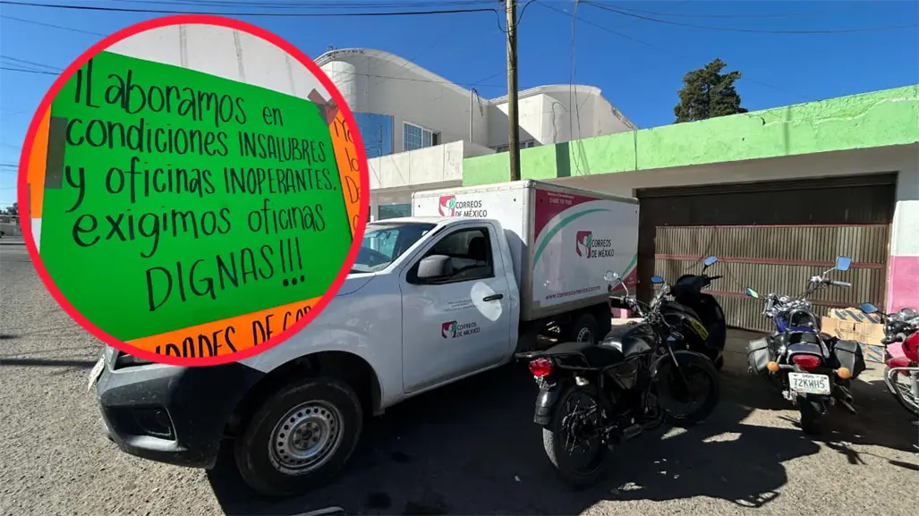 Carteros de Correos de México se manifiestan en Durango por esta razón 