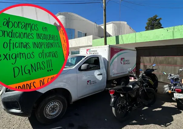 Carteros de Correos de México se manifiestan en Durango por esta razón 
