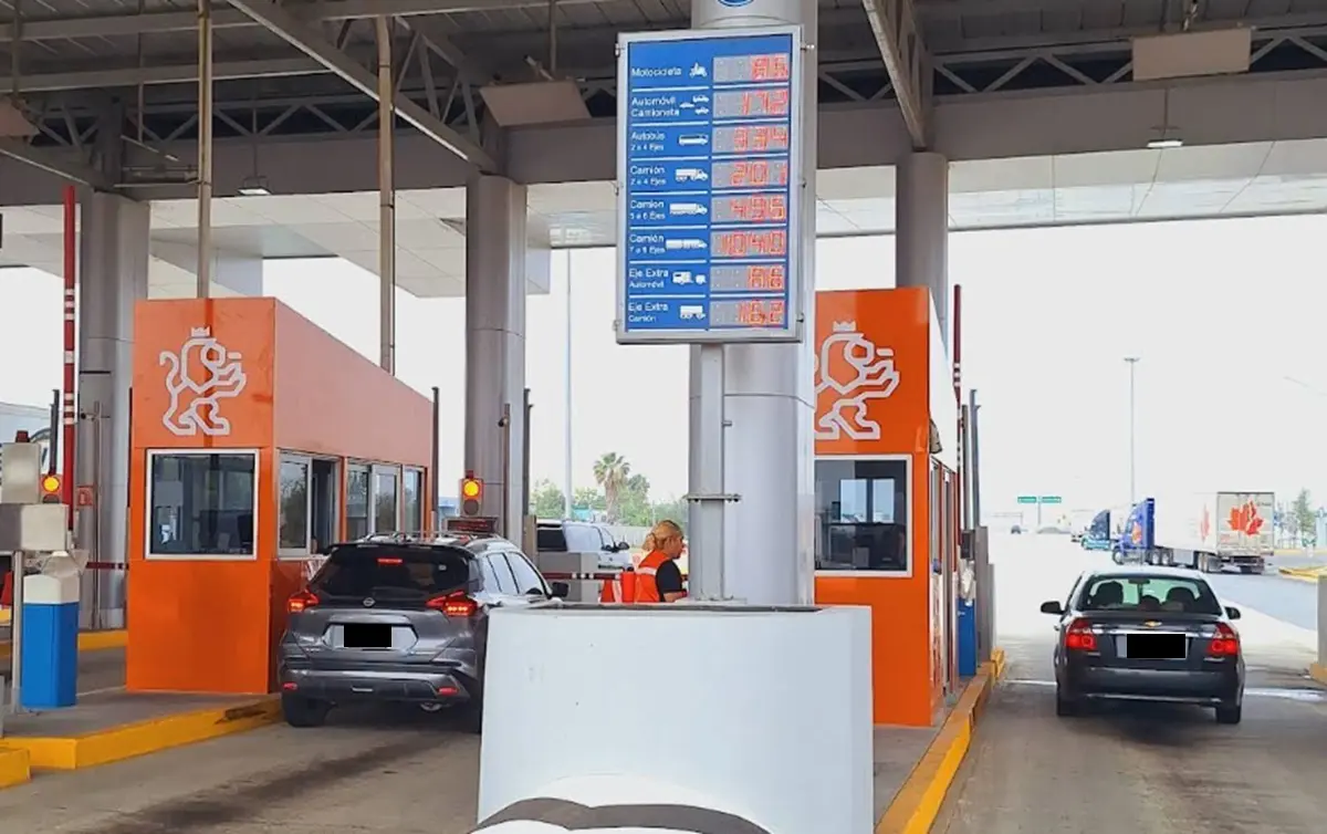 La caseta Juárez ofrece una ruta alterna hacia el sur y oriente del estado de Nuevo León. Foto: Google Maps