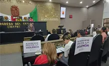 Diputadas de Morena en Chiapas repudian acoso a Claudia Sheinbaum | VIDEO Diputadas de Morena en Chiapas repudian acoso a Claudia Sheinbaum | VIDEO