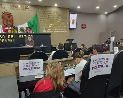 Diputadas de Morena en Chiapas repudian acoso a Claudia Sheinbaum | VIDEO