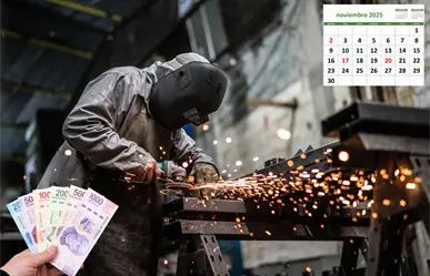 ¿Cuántos días feriados hay en noviembre 2025, según la LFT?