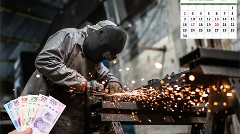 ¿Cuántos días feriados hay en noviembre 2025, según la LFT?