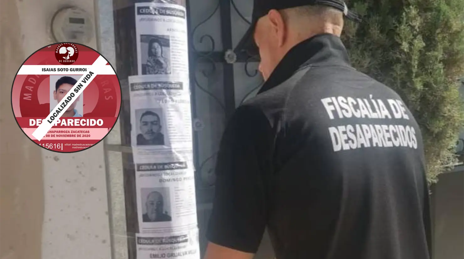 Isaías Soto Gurrola desapareció en Zacatecas hace cinco años. | Foto: Especial.