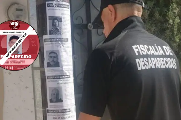 Familia de Durango sufre doble desaparición de su ser querido ante falla de la Fiscalía de Zacatecas Familia de Durango sufre doble desaparición de su ser querido ante falla de la Fiscalía de Zacatecas