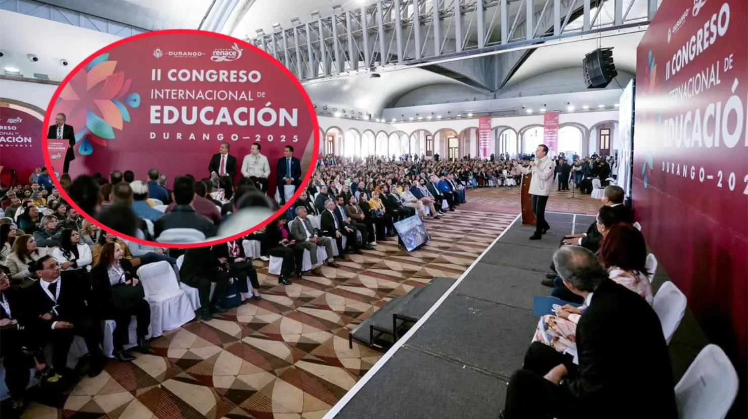 Foto: Facebook/ |Este miércoles inició el II Congreso Internacional Educación Durango 2025.