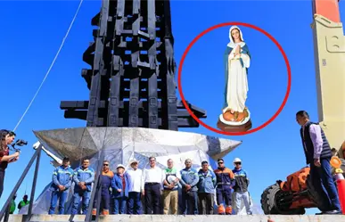 Avanza la escultura más grande de América Latina en Hidalgo, Tamaulipas