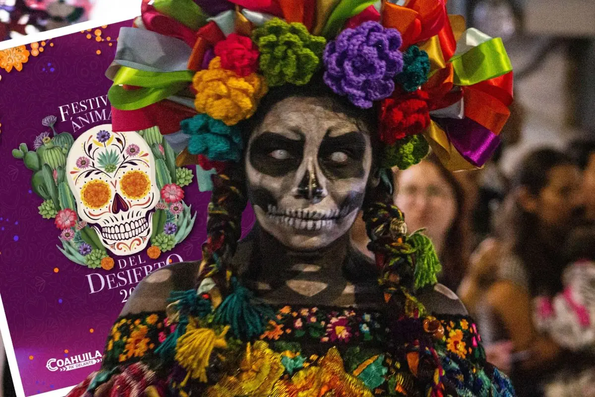 Estas actividades cerrarán el Festival Ánimas del Desierto en Saltillo / Foto: Estudio Flashback Fotografía | Instituto Municipal de Saltillo | Canva