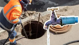 Falla en tubería de San Nicolás deja sin agua a estas colonias de Apodaca, Escobedo y Guadalupe