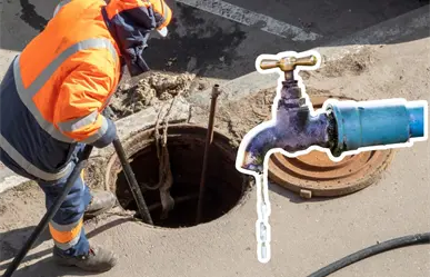 Falla en tubería de San Nicolás deja sin agua a estas colonias de Apodaca, Escobedo y Guadalupe