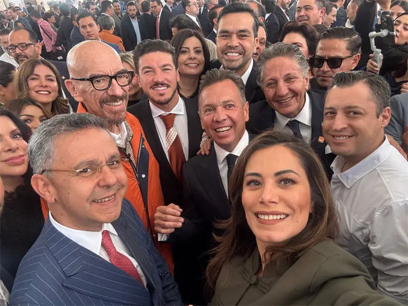 imagen recuadro Foto: X (@VeroDelgadilloG)