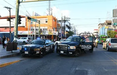 Hombre amenaza de muerte a transeúnte con arma de fuego y termina detenido en Monterrey