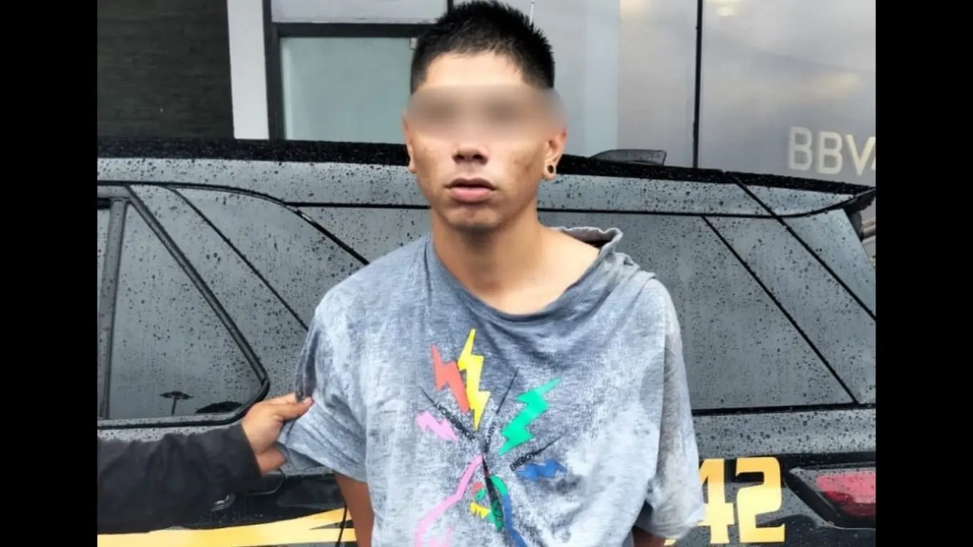 ¿Qué informó la SSP sobre el hecho del hombre esposado?. Foto: SSP