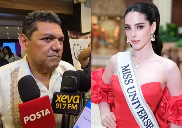 Javier May, gobernador de Tabasco, elogia a Fátima Bosch y le desea suerte en Miss Universe | VIDEO